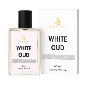 White Oud By Arabian Galleria | Eau de Parfum | Luxurious Oud Fragrance | Long-Lasting Perfume for Men and Women | Premium Unisex Perfume | Perfect for gift | 50 ml